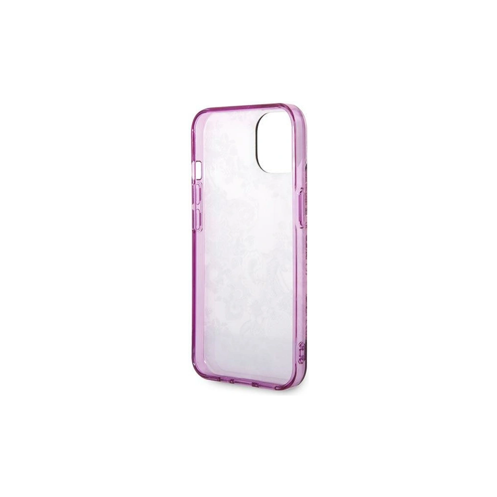 Etui Guess GUHCP14MHGPLHF Apple iPhone 14 Plus / 15 Plus fuksja/fuschia hardcase Porcelain Collection
