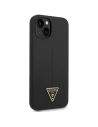 Buy Guess GUHCP14MSLTGK Apple iPhone 14 Plus / 15 Plus black hardcase Silicone Triangle - GUE2003 - {ean13} - Home Screen Store Europe