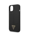 Buy Guess GUHCP14MSLTGK Apple iPhone 14 Plus / 15 Plus black hardcase Silicone Triangle - GUE2003 - {ean13} - Home Screen Store Europe