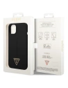 Buy Guess GUHCP14MSLTGK Apple iPhone 14 Plus / 15 Plus black hardcase Silicone Triangle - GUE2003 - {ean13} - Home Screen Store Europe