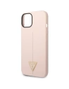 Buy Guess GUHCP14MSLTGP Apple iPhone 14 Plus / 15 Plus pink hardcase Silicone Triangle - GUE2004 - {ean13} - Home Screen Store Europe