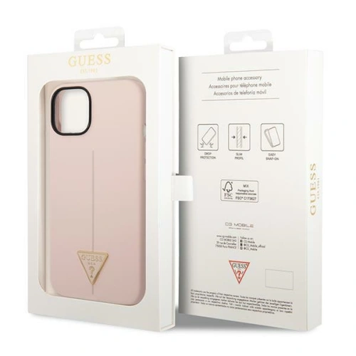 Kup Etui Guess GUHCP14MSLTGP Apple iPhone 14 Plus / 15 Plus rozie/pink hardcase Silicon Triangle - GUE2004 - {ean13} - Sklep Home Screen