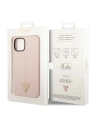 Buy Guess GUHCP14MSLTGP Apple iPhone 14 Plus / 15 Plus pink hardcase Silicone Triangle - GUE2004 - {ean13} - Home Screen Store Europe