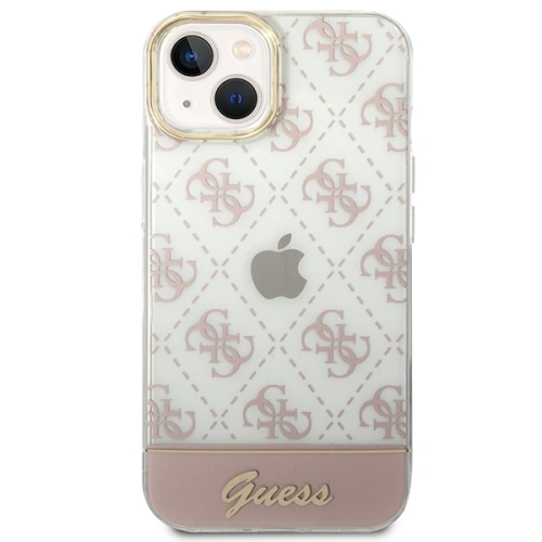 Kup Etui Guess GUHCP14SHG4MHP Apple iPhone 14 różowy/pink hardcase 4G Pattern Script - GUE2007 - {ean13} - Sklep Home Screen