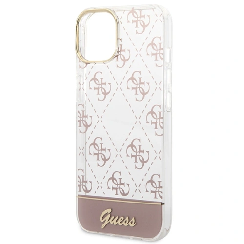 Kup Etui Guess GUHCP14SHG4MHP Apple iPhone 14 růžový/pink hardcase 4G Pattern Script - GUE2007 - {ean13} - Sklep Home Screen