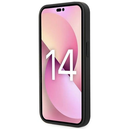 Kup Etui Karl Lagerfeld KLHCP14XSAKLHPK Apple iPhone 14 Pro Max hardcase negru/black Saffiano Mono Metal Logo - KLD1071 - {ean13} - Sklep Home Screen