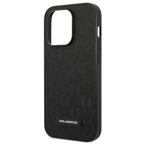 Kup Etui Karl Lagerfeld KLHCP14XSAKLHPK Apple iPhone 14 Pro Max hardcase negru/black Saffiano Mono Metal Logo - KLD1071 - {ean13} - Sklep Home Screen