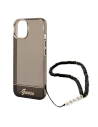 Kup Etui Guess GUHCP14SHGCOHK Apple iPhone 14 negru/black hardcase Translucent Pearl Strap - GUE2010 - {ean13} - Sklep Home Screen