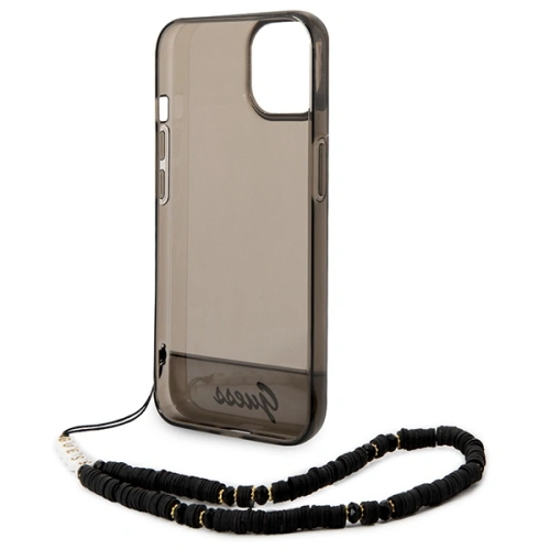 Kup Etui Guess GUHCP14SHGCOHK Apple iPhone 14 černý/black hardcase Translucent Pearl Strap - GUE2010 - {ean13} - Sklep Home Screen