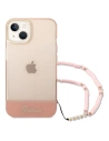 Kup Etui Guess GUHCP14SHGCOHP Apple iPhone 14 růžový/pink hardcase Translucent Pearl Strap - GUE2011 - {ean13} - Sklep Home Screen