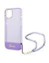 Kup Etui Guess GUHCP14SHGCOHU Apple iPhone 14 fialový/purple hardcase Translucent Pearl Strap - GUE2012 - {ean13} - Sklep Home Screen