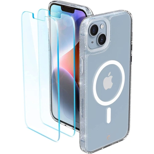 Kup Etui Spigen Cyrill Shine Mag MagSafe Apple iPhone 14 Glitter Clear - SPN2503 - {ean13} - Sklep Home Screen