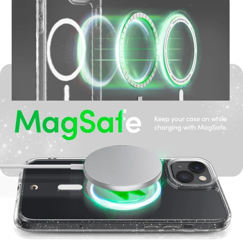 Kup Case Spigen Cyrill Shine Mag MagSafe Apple iPhone 14 Glitter Clear - SPN2503 - {ean13} - Sklep Home Screen