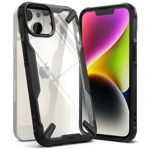 Kup Case Ringke Fusion-X Design Apple iPhone 14 Plus / 15 Plus Schwarz - RGK1680 - {ean13} - Sklep Home Screen