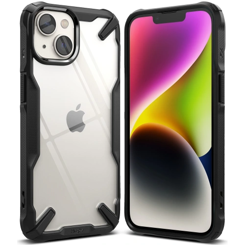 Kup Etui Ringke Fusion-X Design Apple iPhone 14 Fekete - RGK1690 - {ean13} - Sklep Home Screen