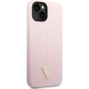Etui Guess GUHCP14MSLTGU Apple iPhone 14 Plus / 15 Plus fioletowy/purple hardcase Silicone Triangle