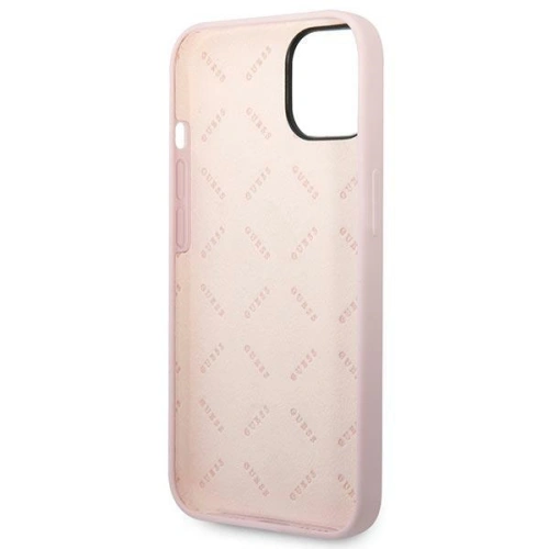 Buy Guess GUHCP14MSLTGU Apple iPhone 14 Plus / 15 Plus purple hardcase Silicone Triangle - GUE2005 - {ean13} - Home Screen Store Europe