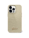Guess GUHCP14MHGCRHD Apple iPhone 14 Plus / 15 Plus gold hardcase Croco Collection