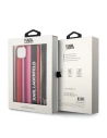 Kup Case Karl Lagerfeld KLHCP14SSTSTP Apple iPhone 14 Hardcase rosa/pink Color Stripes Strap - KLD1058 - {ean13} - Sklep Home Screen
