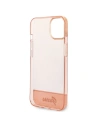 Kup Case Guess GUHCP14SHGCOP Apple iPhone 14 rosa/pink Hartschale Translucent - GUE2014 - {ean13} - Sklep Home Screen