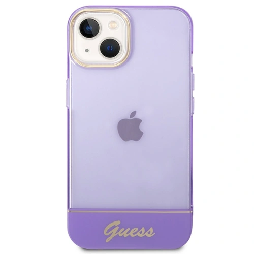 Kup Etui Guess GUHCP14SHGCOU Apple iPhone 14 lila/purple kemény tok Áttetsző - GUE2015 - {ean13} - Sklep Home Screen