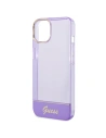 Buy Guess GUHCP14SHGCOU Apple iPhone 14 purple hardcase Translucent - GUE2015 - {ean13} - Home Screen Store Europe