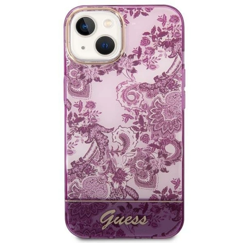 Kup Etui Guess GUHCP14SHGPLHF Apple iPhone 14 fuchsie/fuchsia hardcase Porcelain Collection - GUE2018 - {ean13} - Sklep Home Screen