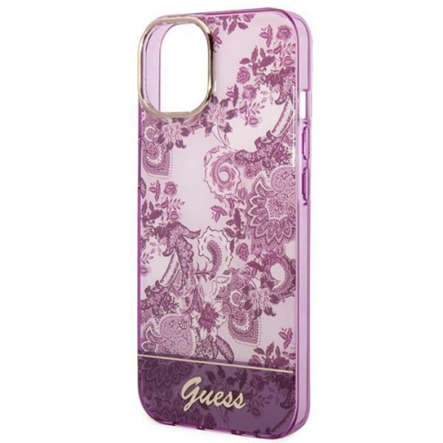 Kup Etui Guess GUHCP14SHGPLHF Apple iPhone 14 fuchsie/fuchsia hardcase Porcelain Collection - GUE2018 - {ean13} - Sklep Home Screen