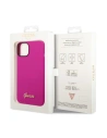 Kup Etui Guess GUHCP14SSLSMF Apple iPhone 14 fuksja/fuschia hard case Silicone Vintage Gold Logo - GUE2020 - {ean13} - Sklep Home Screen