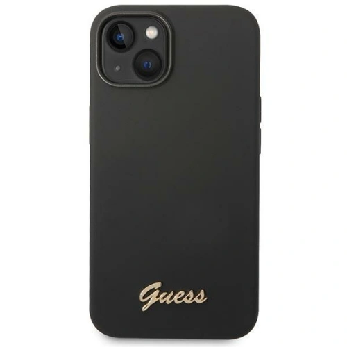 Kup Etui Guess GUHCP14SSLSMK Apple iPhone 14 czarny/black hard case Silicone Vintage Gold Logo - GUE2021 - {ean13} - Sklep Home Screen
