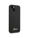 Kup Etui Guess GUHCP14SSLSMK Apple iPhone 14 czarny/black hard case Silicone Vintage Gold Logo - GUE2021 - {ean13} - Sklep Home Screen