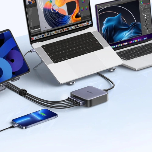 Kup UGREEN CD271 200W PPS Netzladegerät 4 x USB-C, 2 x USB-A grau - UGR1382 - {ean13} - Sklep Home Screen