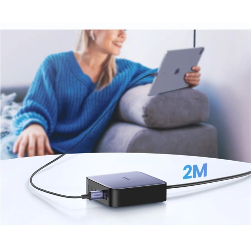 Kup UGREEN CD271 200W PPS hálózati töltő 4 x USB-C, 2 x USB-A szürke - UGR1382 - {ean13} - Sklep Home Screen