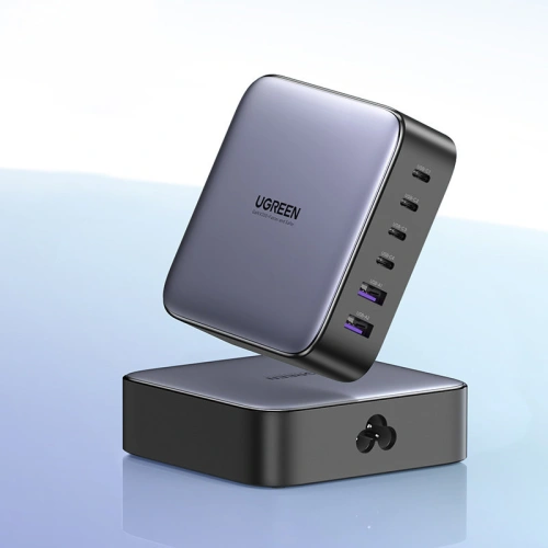Kup UGREEN CD271 200W PPS Netzladegerät 4 x USB-C, 2 x USB-A grau - UGR1382 - {ean13} - Sklep Home Screen