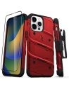 Buy ZIZO BOLT Series Apple iPhone 14 Pro Max with tempered glass (Red) - ZIZ106 - {ean13} - Home Screen Store Europe