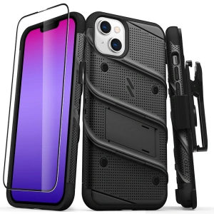 Kup Etui ZIZO BOLT Series pentru Apple iPhone 14 Plus / 15 Plus + sticlă (negru) - ZIZ107 - {ean13} - Sklep Home Screen