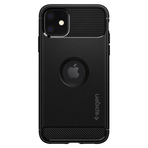 Kup Etui Spigen Rugged Armor Apple iPhone 11 Fekete - SPN429BLK - {ean13} - Sklep Home Screen