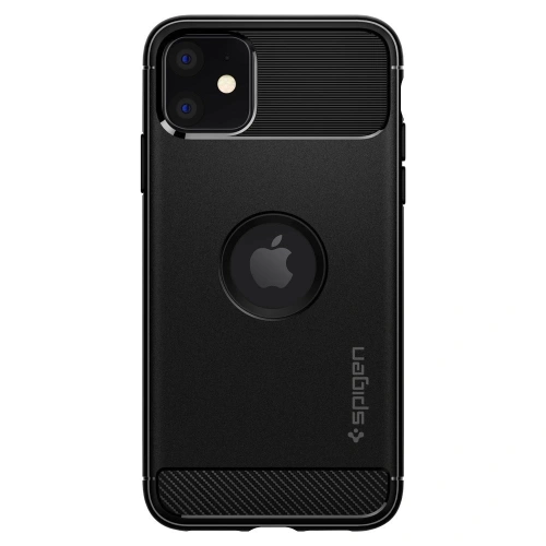 Kup Etui Spigen Rugged Armor Apple iPhone 11 Fekete - SPN429BLK - {ean13} - Sklep Home Screen