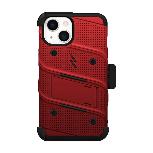 Kup Etui ZIZO BOLT Series pentru Apple iPhone 14 + sticlă (roșu) - ZIZ108 - {ean13} - Sklep Home Screen