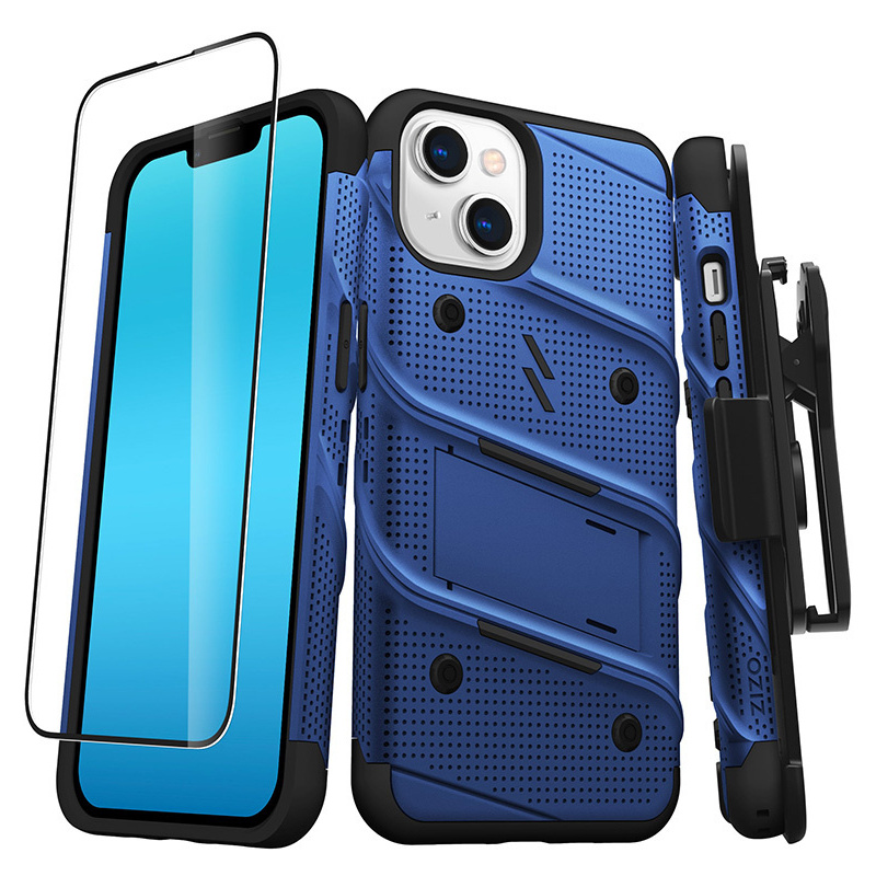 Kup Etui ZIZO BOLT Series Apple iPhone 14 + szkło (niebieski) - 888488338477 - ZIZ109 - Homescreen.pl
