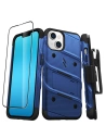Etui ZIZO BOLT Series pentru Apple iPhone 14 + sticlă (albastru)