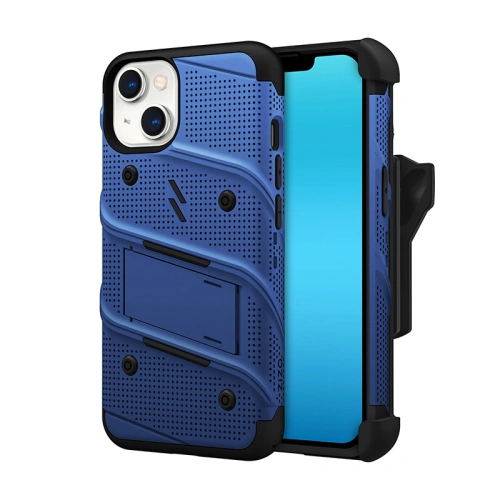 Kup Etui ZIZO BOLT Series pentru Apple iPhone 14 + sticlă (albastru) - ZIZ109 - {ean13} - Sklep Home Screen