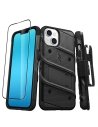 Etui ZIZO BOLT Series pentru Apple iPhone 14 + sticlă (negru)