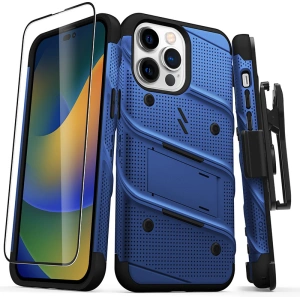 Kup Etui ZIZO BOLT Series pentru Apple iPhone 14 Pro Max + sticlă (albastru) - ZIZ111 - {ean13} - Sklep Home Screen