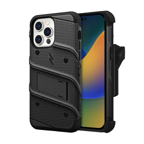 Buy ZIZO BOLT Series Apple iPhone iPhone 14 Pro Max with tempered glass (Black) - ZIZ112 - {ean13} - Home Screen Store Europe