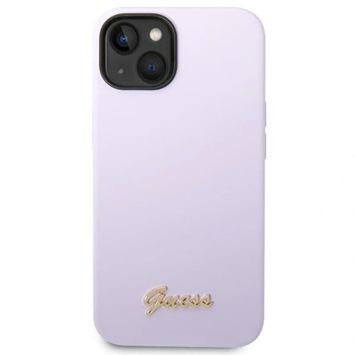 Kup Etui Guess GUHCP14SSLSMU Apple iPhone 14 violet/case dur din silicon Vintage Gold Logo - GUE2022 - {ean13} - Sklep Home Screen