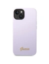 Kup Etui Guess GUHCP14SSLSMU Apple iPhone 14 violet/case dur din silicon Vintage Gold Logo - GUE2022 - {ean13} - Sklep Home Screen