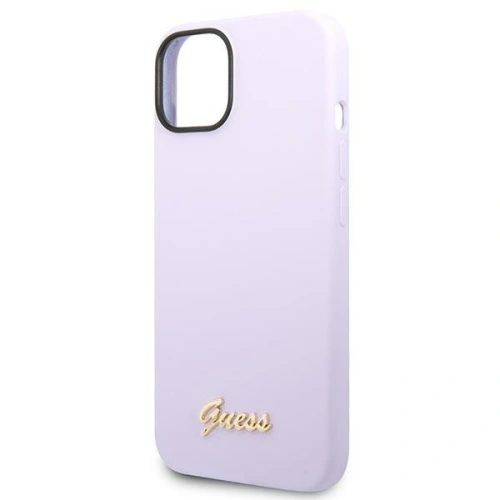 Kup Etui Guess GUHCP14SSLSMU Apple iPhone 14 violet/case dur din silicon Vintage Gold Logo - GUE2022 - {ean13} - Sklep Home Screen