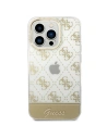 Buy Guess GUHCP14XHG4MHG Apple iPhone 14 Pro Max gold hardcase 4G Pattern Script - GUE2026 - {ean13} - Home Screen Store Europe