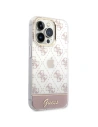 Buy Guess GUHCP14XHG4MHP Apple iPhone 14 Pro Max pink hardcase 4G Pattern Script - GUE2027 - {ean13} - Home Screen Store Europe